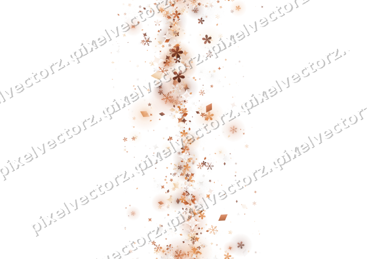 Nahtloses Glitzerband auf transparentem Grund
