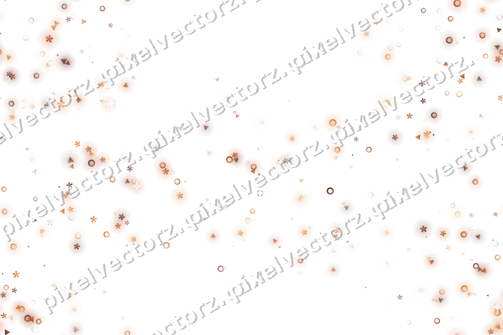 Nahtloser Glitzerkranz aus Blüten und Ringen auf transparentem Grund