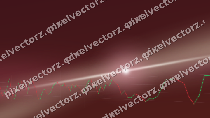 Leuchtender Neon Diagramm Hintergrund in Dunkelrosa und Bernstein