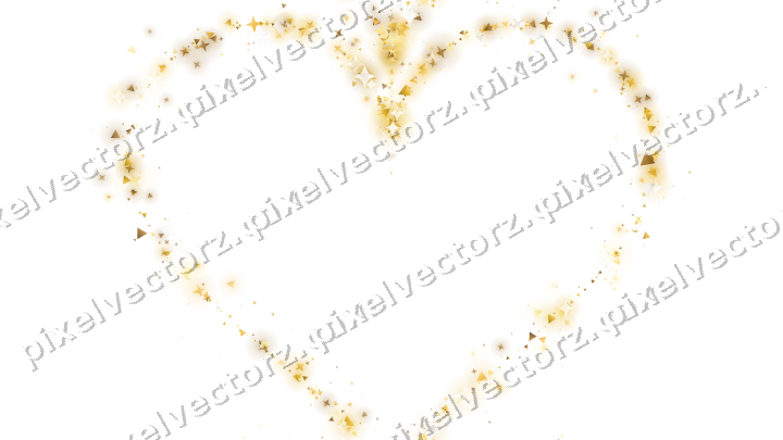 Nahtloses Glitzerherz auf transparentem Grund