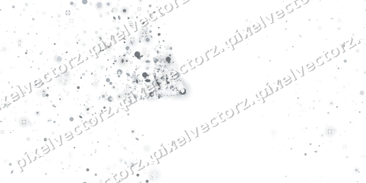 Nahtloser Glitzerfächer in Blassblau auf transparentem Grund