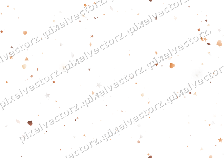 Nahtlose Glitzerstreuung auf transparentem Grund