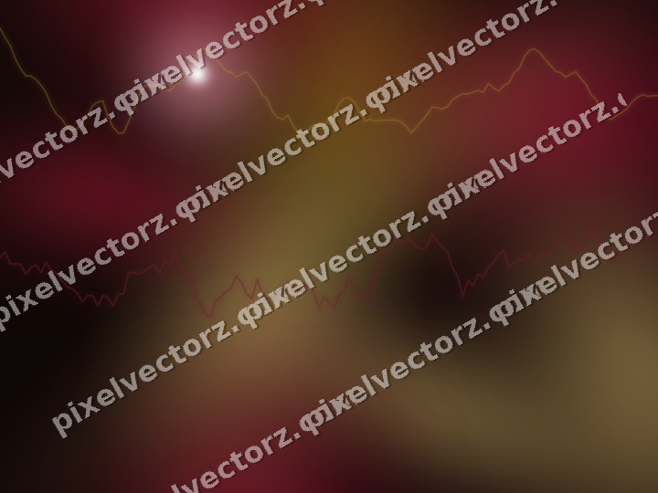 Leuchtender Neon Diagramm Hintergrund in Rosa und Rot