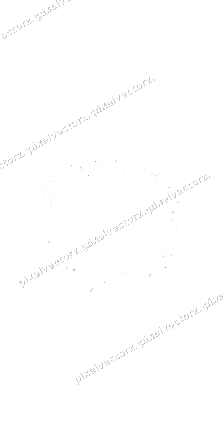 Nahtloser Glitzerkranz aus Sternen und Funken auf transparentem Grund