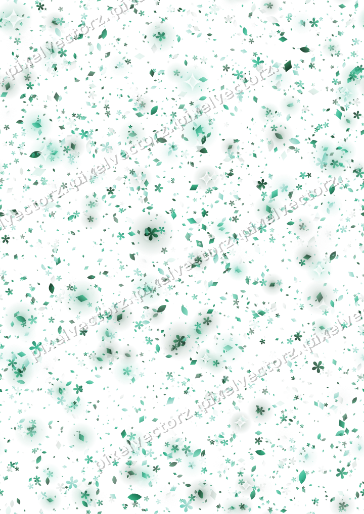 Nahtlose Glitzerstreuung auf transparentem Grund