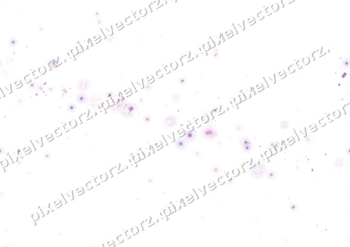 Nahtloses Glitzerband aus Sternen und Funken auf transparentem Grund