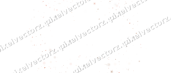 Nahtloser Glitzerkranz in Orange und Rot auf transparentem Grund