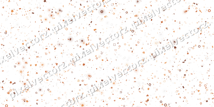 Nahtlose Glitzerstreuung aus Herzen und Ringen auf transparentem Grund