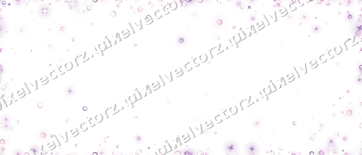 Nahtlose Glitzervignette in Magenta auf transparentem Grund