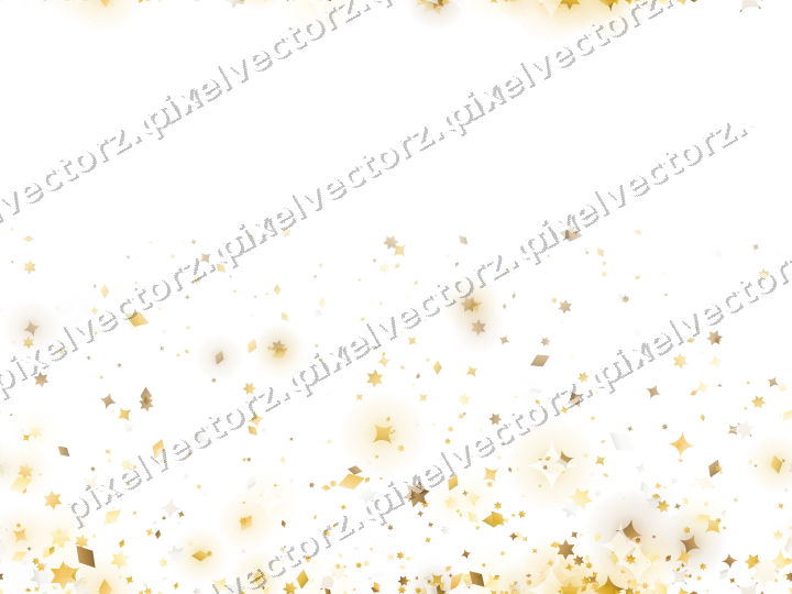Nahtloser Glitzeraufstieg auf transparentem Grund