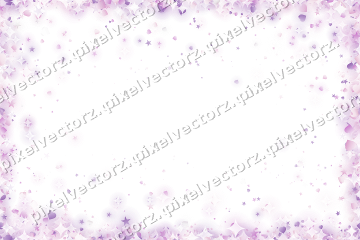 Nahtlose Glitzervignette in Magenta auf transparentem Grund