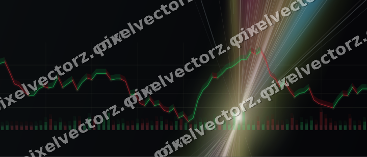 Leuchtender Neon Diagramm Hintergrund in Limette und Bernstein