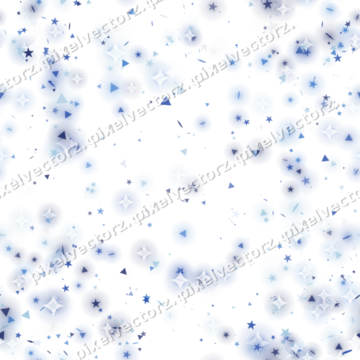 Nahtloser Glitzerkranz in Blau und Türkis auf transparentem Grund