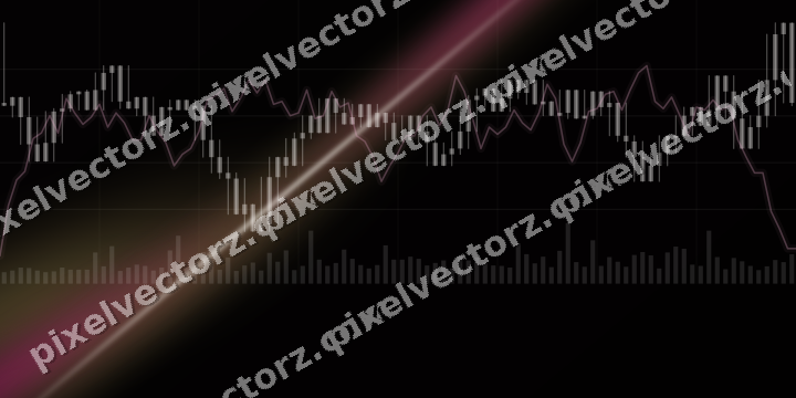 Leuchtender Neon Diagramm Hintergrund in Magenta und Rosa