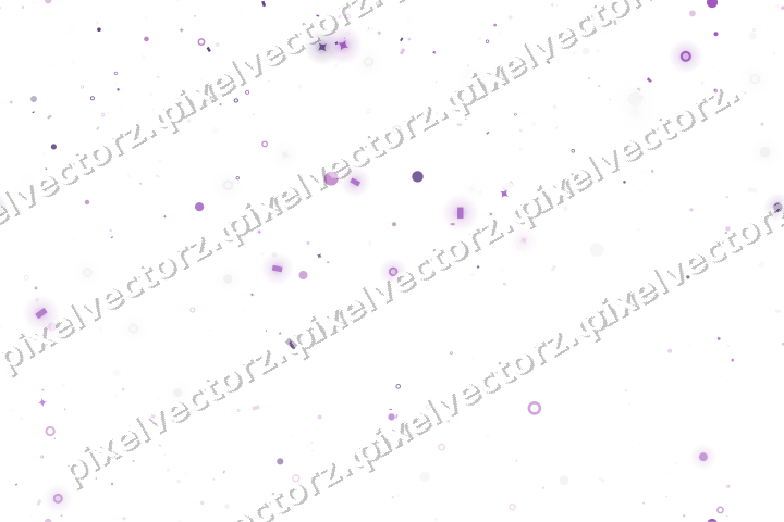 Nahtloser Glitzerregen aus Funken und Punkten auf transparentem Grund