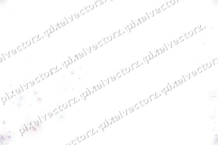 Nahtloser Glitzerfächer in Blassrosa auf transparentem Grund