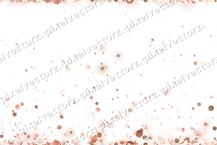 Nahtloser Glitzeraufstieg in Orange und Rot auf transparentem Grund