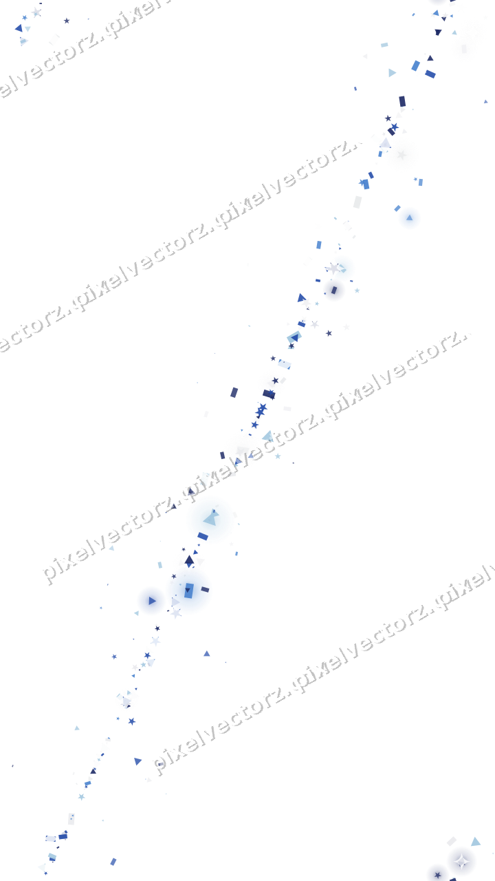 Nahtloses Glitzerband in Blau und Türkis auf transparentem Grund
