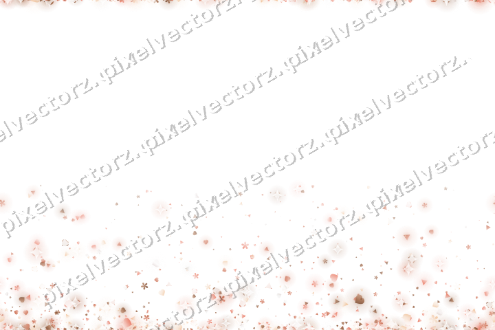 Nahtloser Glitzeraufstieg in Orange und Rot auf transparentem Grund