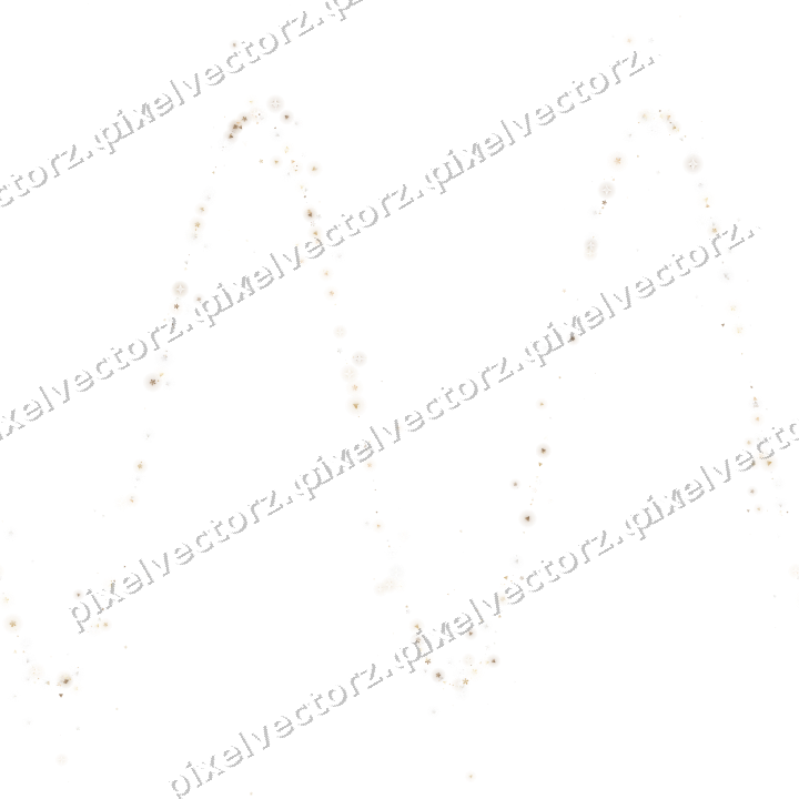 Nahtlose Glitzerwelle aus Blüten und Dreiecken auf transparentem Grund
