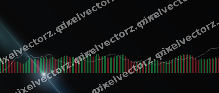 Leuchtender Neon Diagramm Hintergrund in Blau und Petrol