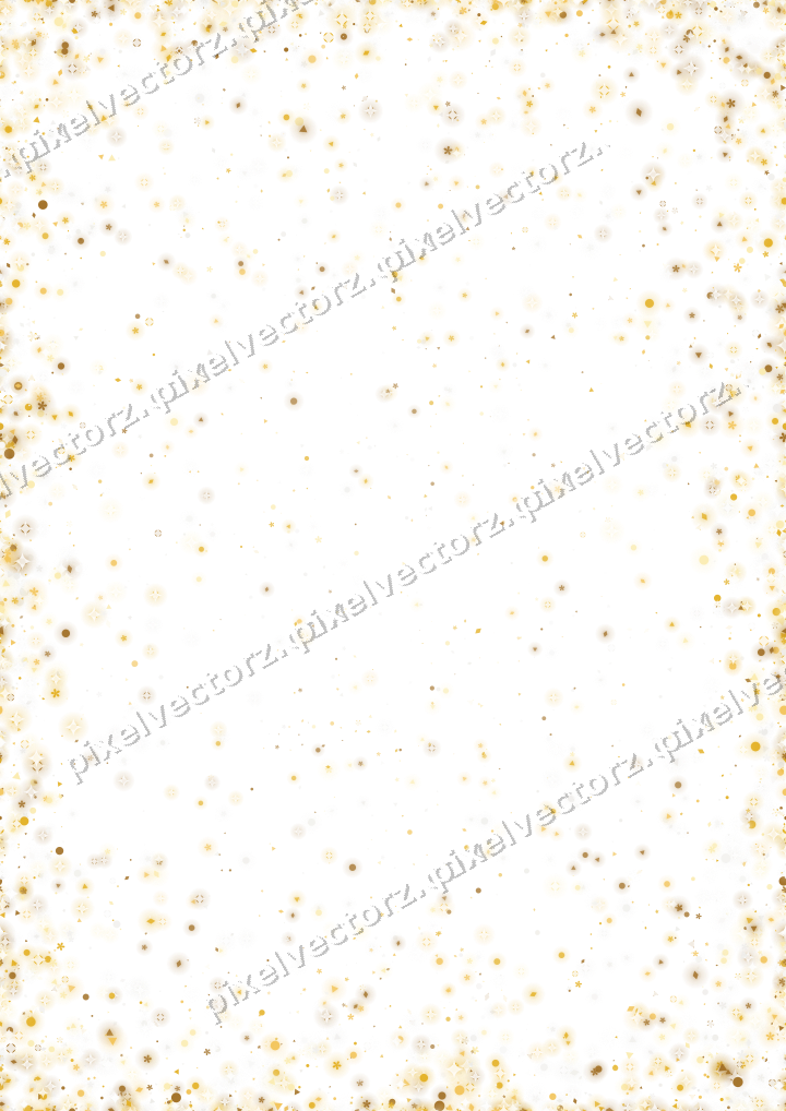 Nahtlose Glitzervignette auf transparentem Grund