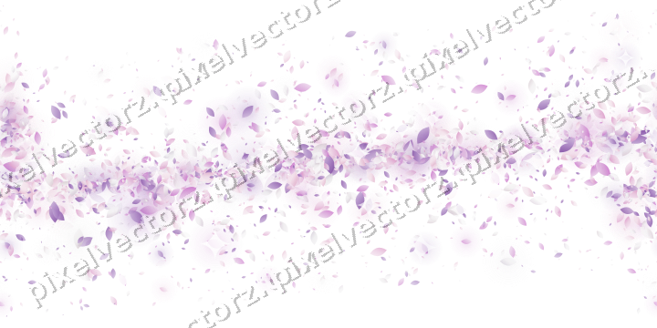 Nahtloses Glitzerband aus Tropfen in Magenta auf transparentem Grund