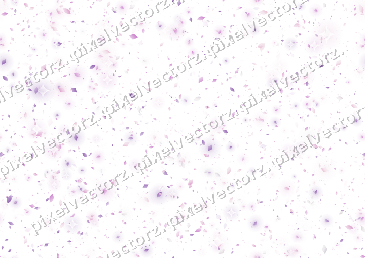 Nahtlose Glitzerstreuung in Magenta auf transparentem Grund