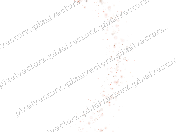 Nahtloser Glitzerbogen in Orange und Rot auf transparentem Grund