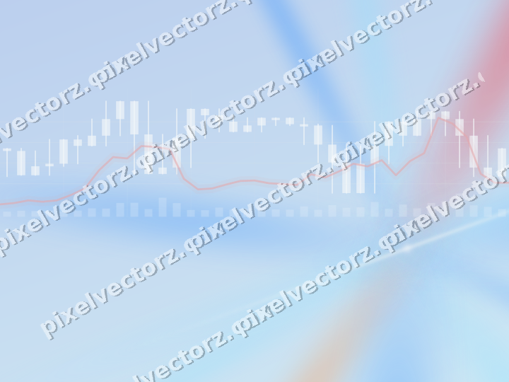 Zarter Pastell Diagramm Hintergrund in Blau und Rot
