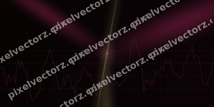 Leuchtender Neon Diagramm Hintergrund in Rosa und Gelb