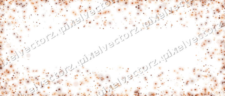 Nahtlose Glitzervignette auf transparentem Grund