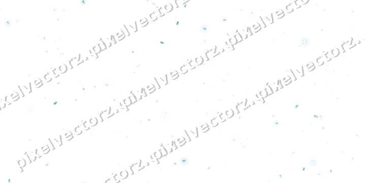 Nahtlose Glitzerstreuung aus Konfetti auf transparentem Grund