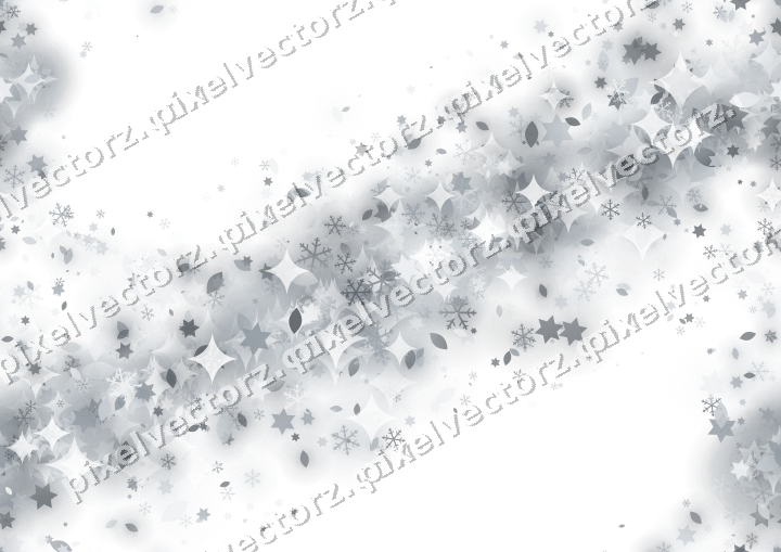 Nahtloses Glitzerband in Blassblau auf transparentem Grund