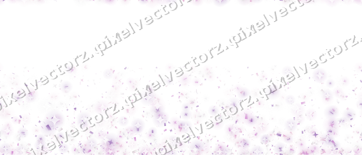 Nahtloser Glitzeraufstieg in Magenta auf transparentem Grund