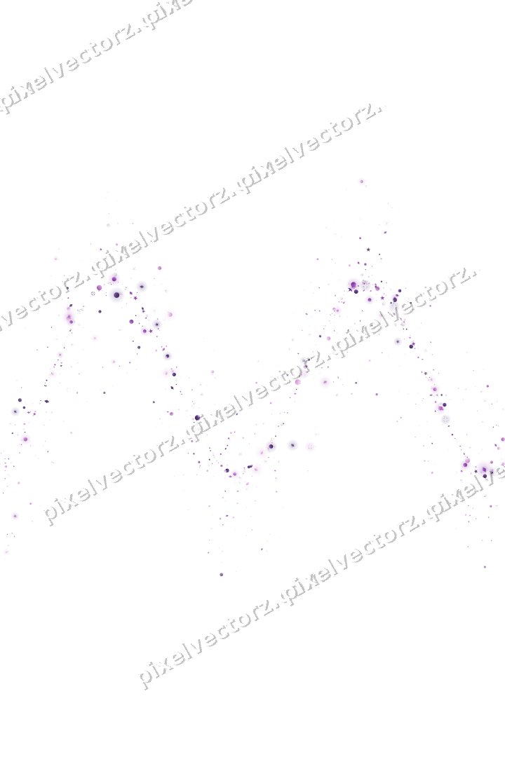 Nahtlose Glitzerwelle aus Sternen und Punkten auf transparentem Grund