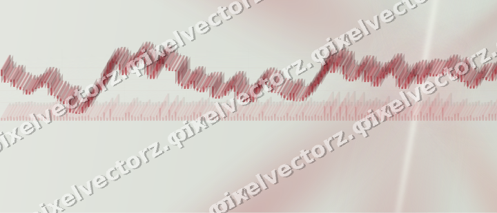 Zarter Pastell Diagramm Hintergrund in Rot und Blasslimette