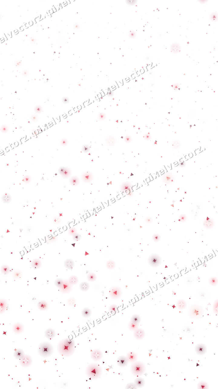 Nahtloser Glitzeraufstieg in Rosa und Rot auf transparentem Grund