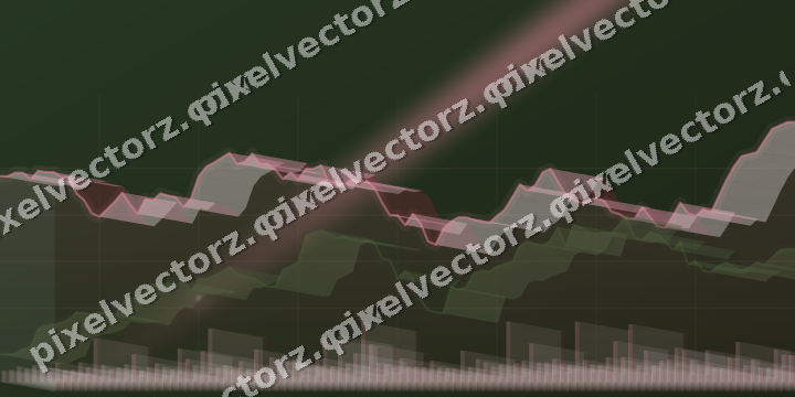 Leuchtender Neon Diagramm Hintergrund in Rosa und Dunkellimette