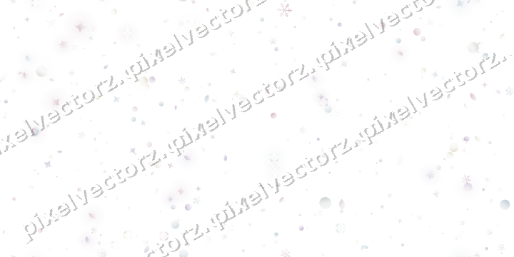Nahtlose Glitzerstreuung in Blassrosa auf transparentem Grund