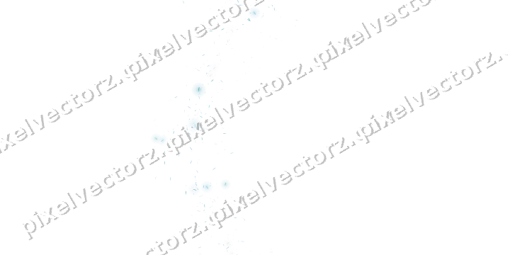Nahtloser Glitzerbogen aus Splittern in Türkis auf transparentem Grund