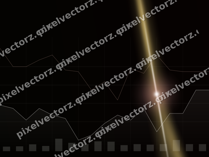 Leuchtender Neon Diagramm Hintergrund in Rot und Orange