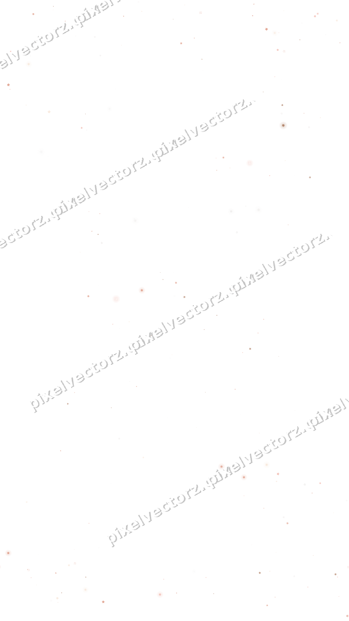 Nahtloser Glitzerkranz aus Blüten in Orange auf transparentem Grund