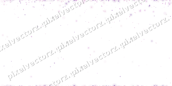 Nahtloser Glitzerregen in Magenta und Violett auf transparentem Grund