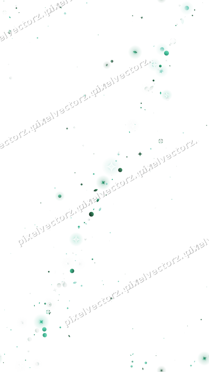 Nahtloses Glitzerband aus Funken und Tropfen auf transparentem Grund