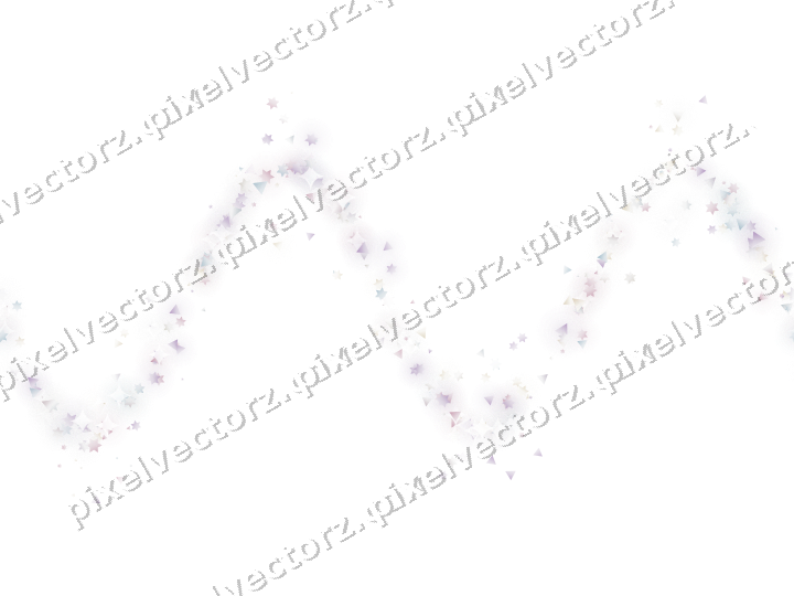 Nahtlose Glitzerwelle in Blassrosa auf transparentem Grund