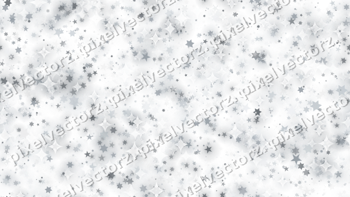 Nahtlose Glitzerstreuung aus Sternen auf transparentem Grund