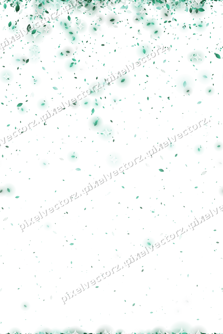 Nahtloser Glitzerregen aus Tropfen auf transparentem Grund