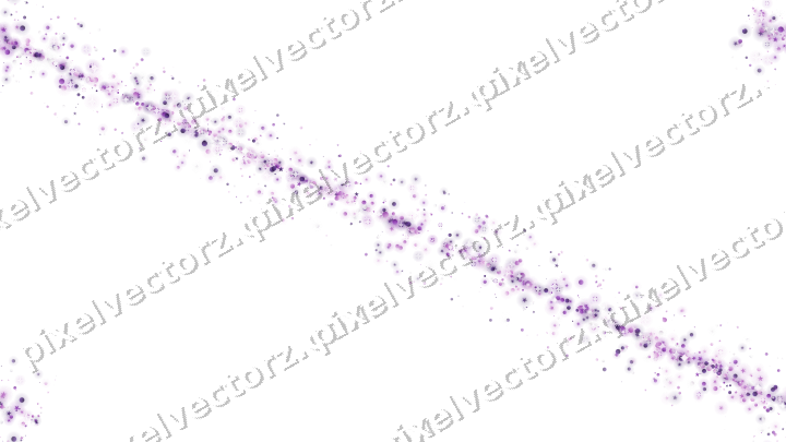 Nahtloses Glitzerband aus Sternen und Punkten auf transparentem Grund