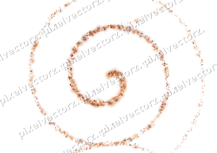 Nahtlose Glitzerspirale auf transparentem Grund
